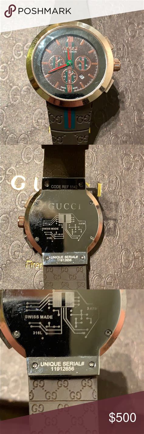 gucci watch unique serial number|Gucci watch model number.